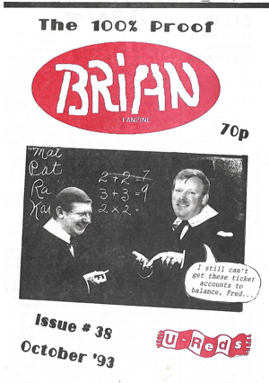 Brian Issue38 Oct1993 Nottingham Forest Fanzine P1