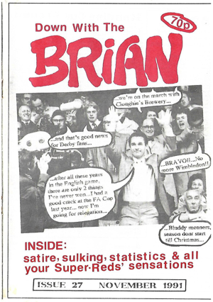 Brian Issue27 Nov1991 Nottingham Forest Fanzine P1