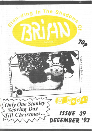 Brian Issue39 Dec1993 Nottingham Forest Fanzine P1