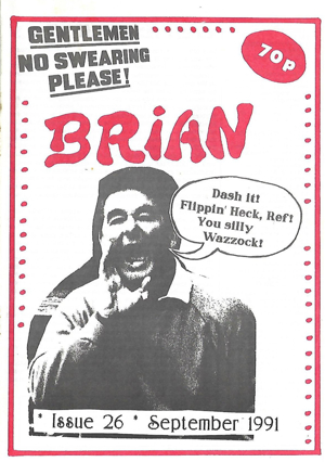 Brian Issue26 Sept1991 Nottingham Forest Fanzine P1